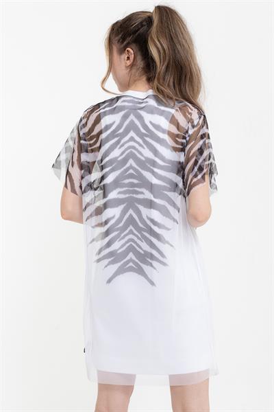 Versace Jeans Couture Tiger %100 Pamuklu Elbise