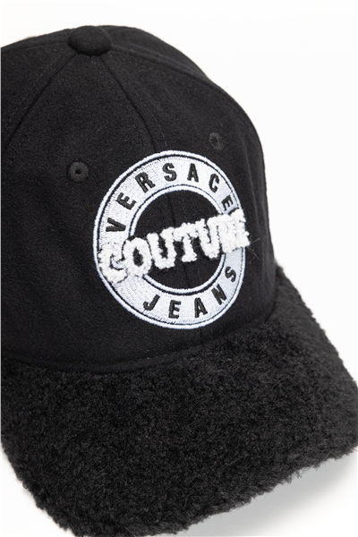 Versace Jeans Couture Wool Teddy Erkek Baseball Şapka