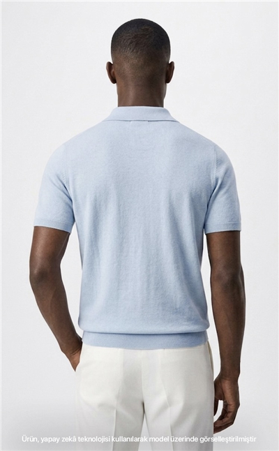 VQUE Erkek Polo Yaka Kısa Kol Rayon Triko