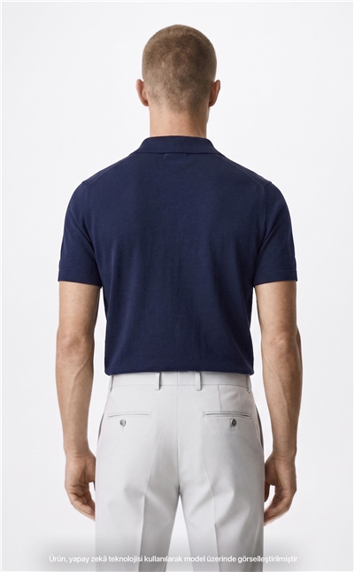 VQUE Erkek Polo Yaka Kısa Kol Rayon Triko