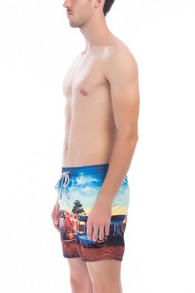 Zeybra Erkek Şort Mayo