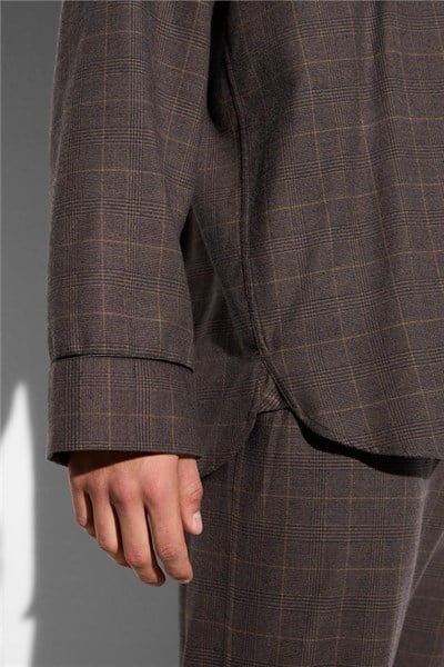 Zimmerli Cozy Flannel Erkek Pijama Takımı Çok Renkli