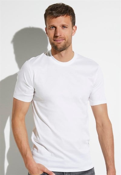 Zimmerli Erkek Bisiklet Yaka T-Shirt Siyah