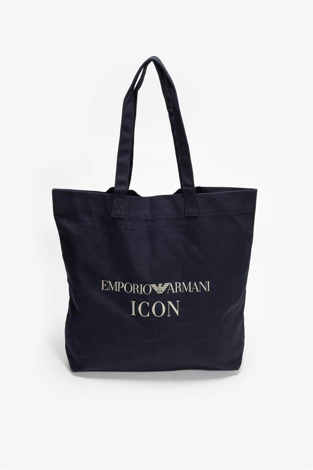 EMPORIO ARMANI バッグ Emporio Armani Erkek El Çantası Mavi