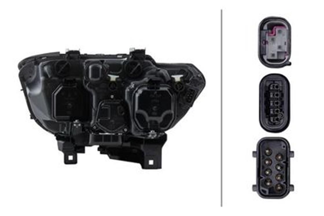 BMW - FAR - ÖN SAĞ (Gri Xenon)  - BMW - OEM 63127165452 -