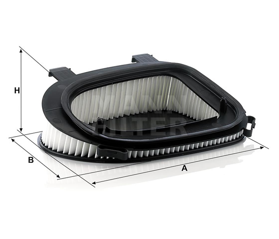 BMW HAVA FILTRESI E70-71 3.0-4.0 D F25 1.8-2.0 D  - BMW - OEM 13717811026