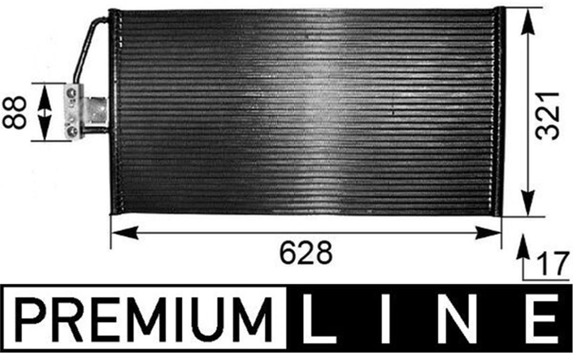 BMW KLİMA RADYATÖRÜ E39 E38 M47-M57 - BMW - OEM 6453 8 375 513