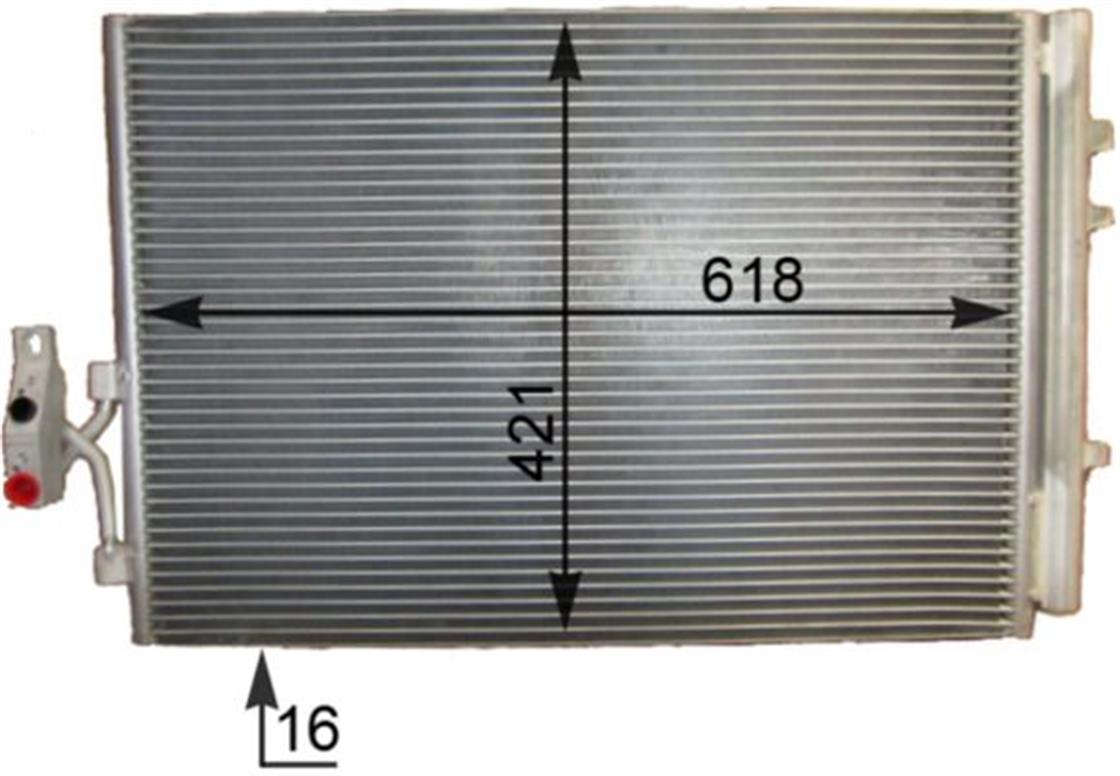 BMW KLİMA RADYATÖRÜ F25 N52  - BMW - OEM 64539216144