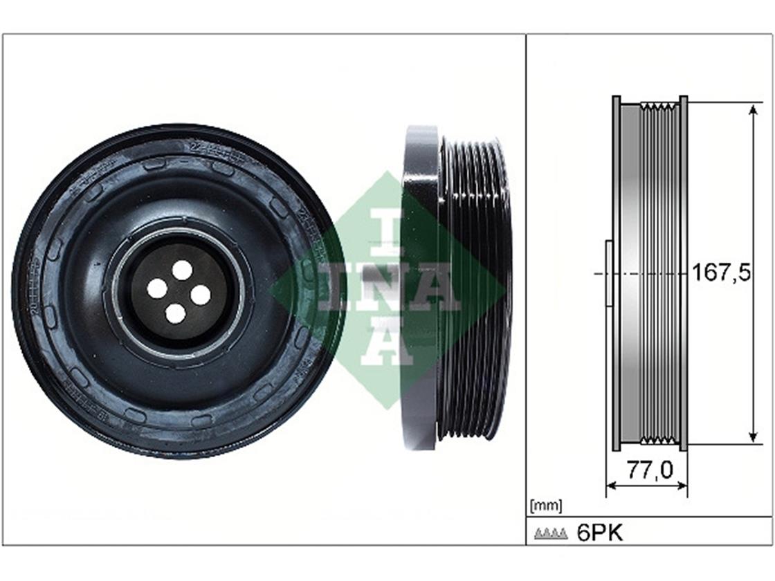 544 0137 10BMW KRANK KASNAĞI F10-F20-F25-E90-N47N - BMW - OEM 1123 8 512 072 .INA