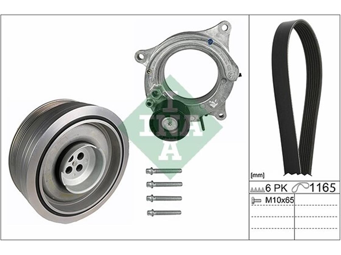 529 0197 10BMW KRANK KASNAK SETİ B38 +KAYIŞ+GERGİ - BMW - OEM 1123 2 393 068INA