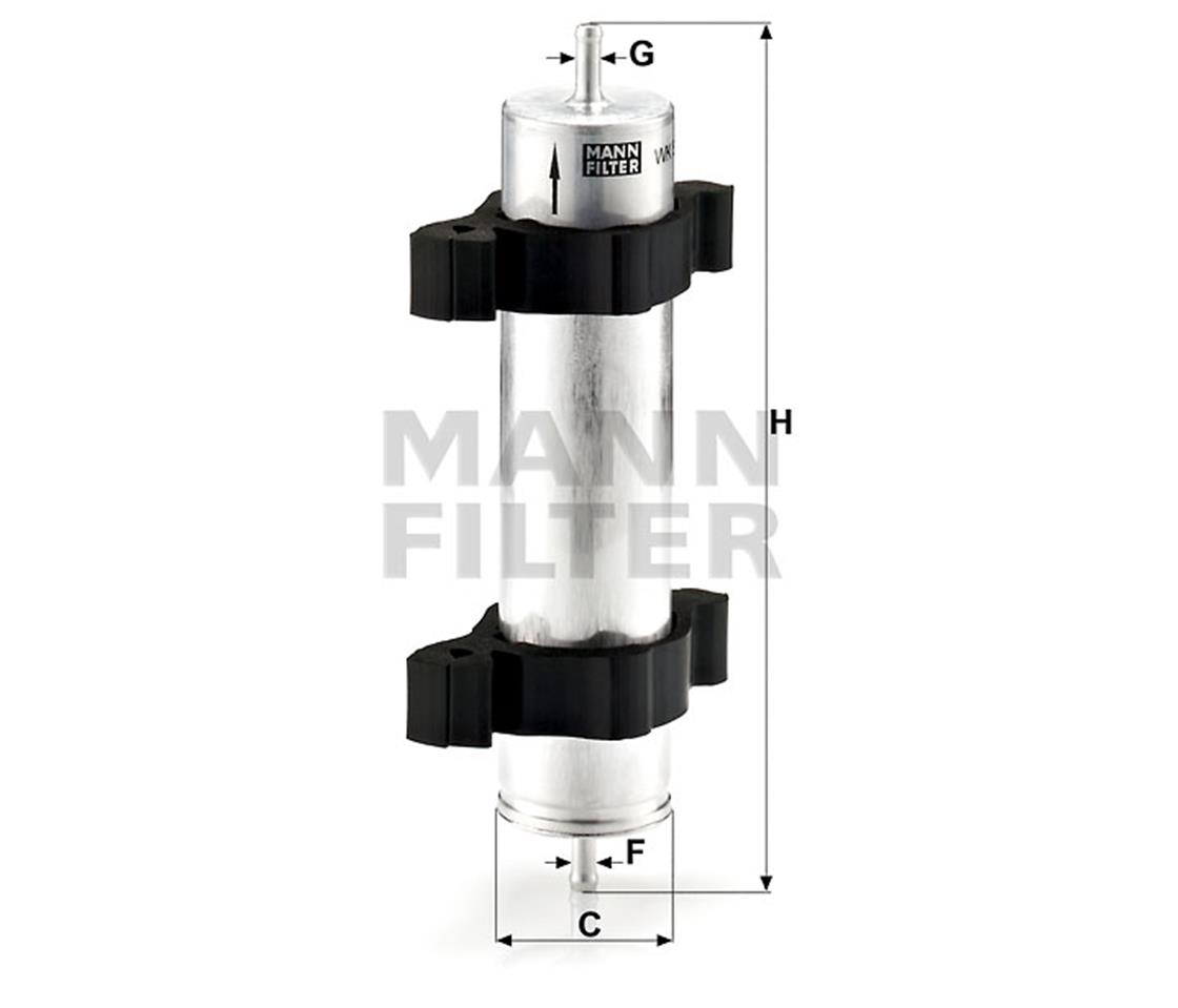 BMW MAZOT FİLTRESİ E46 - BMW - OEM 13327794549.
