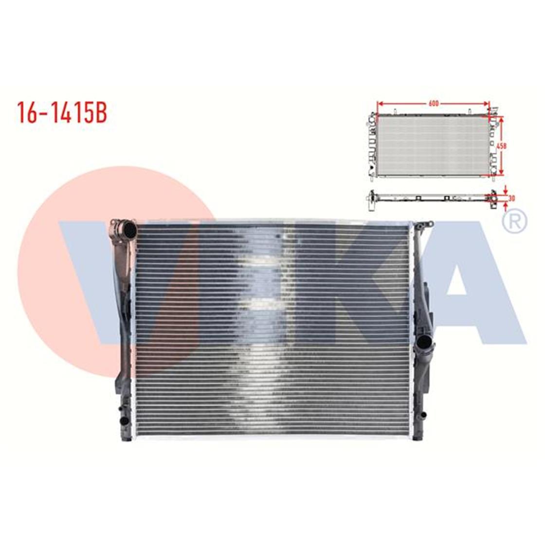 16-1415BBMW RADYATÖR E84-E87-E90 OTOM. N45-N46 - BMW - OEM 1711 7 553 111..VEKA