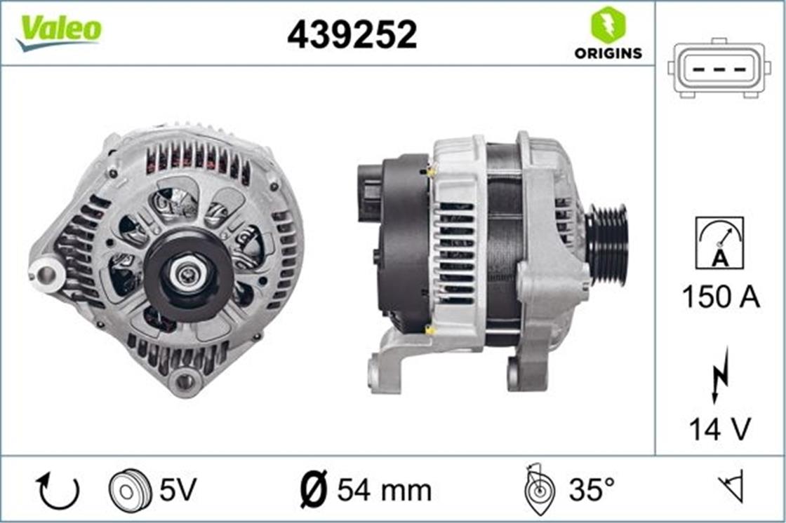 BMW ŞARZ DİNAMO M57 - BMW - OEM 12312248296