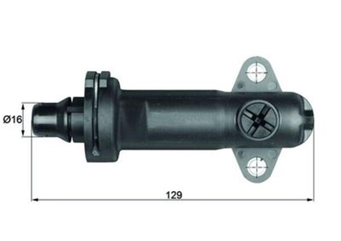 TE 2 70BMW TERMOSTAT AGR M47-M57 - BMW - OEM 1171 2 247 723MAHLE TERMOSTAT