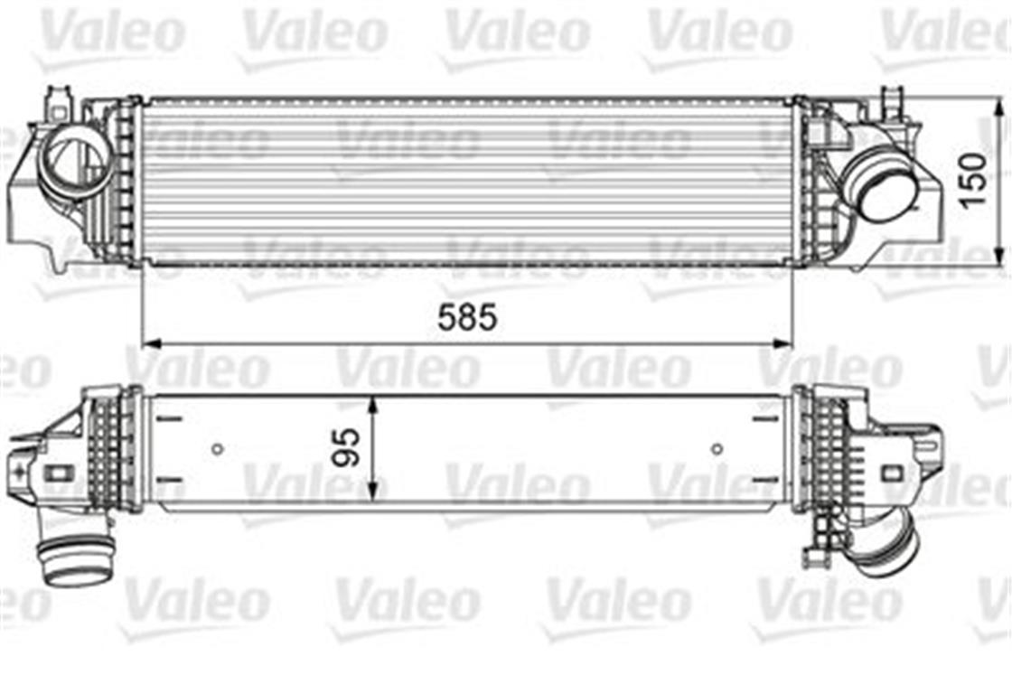 818640BMW TURBO RADYATÖRÜ F40-F45-F46-F48 B37-B47 - BMW - OEM 1751 7 617 598VALEO