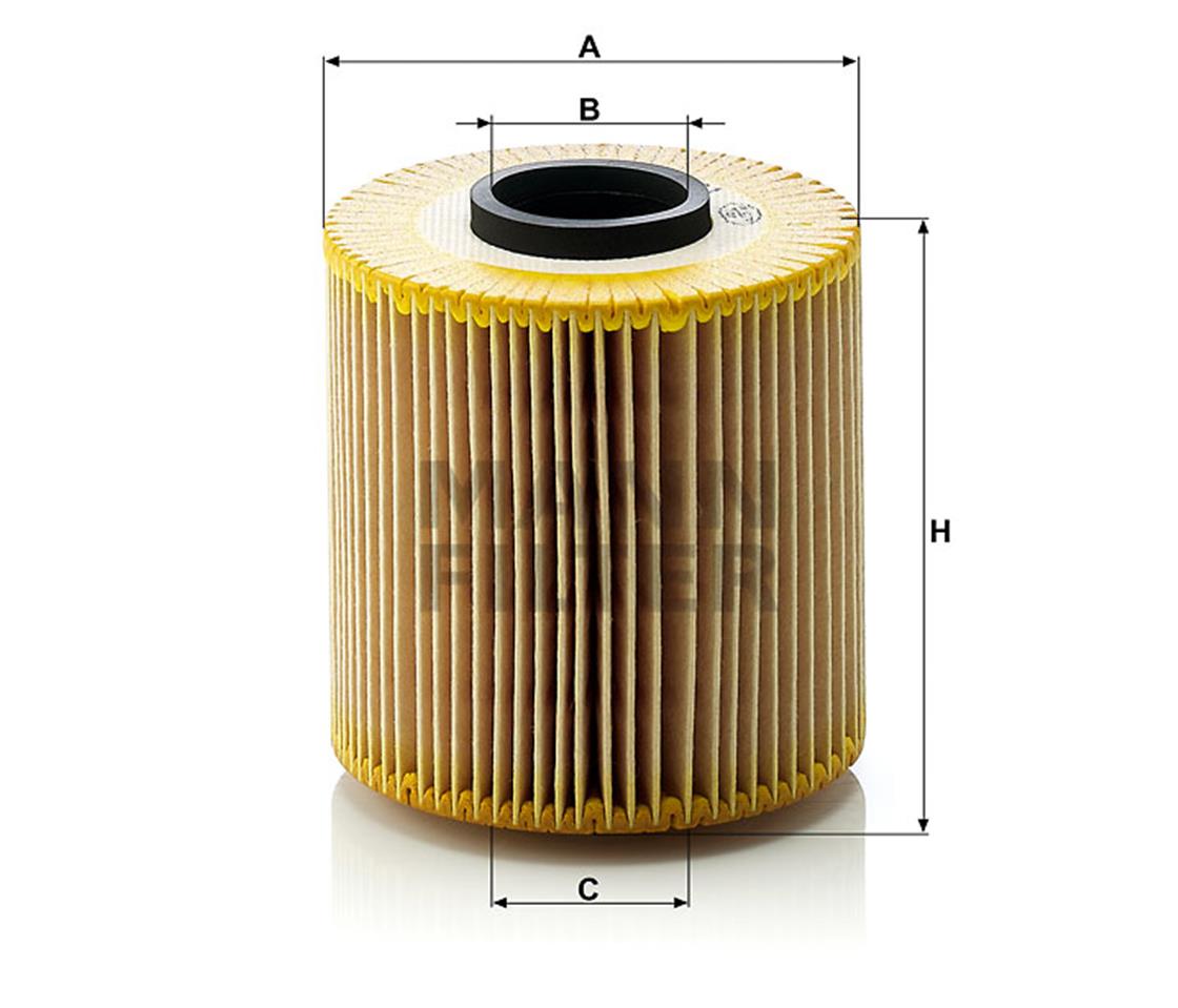 BMW YAĞ FİLTRESİ E30-E34-E36 M40 - BMW - OEM 11421727300.