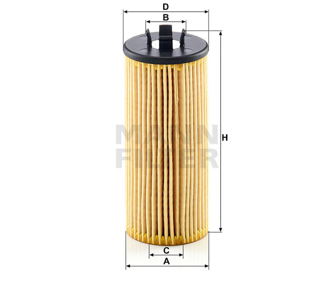 BMW YAĞ FİLTRESİ F45-F48-F55 B38-B47-B48 (TAPALI) - BMW - OEM 11428570590.