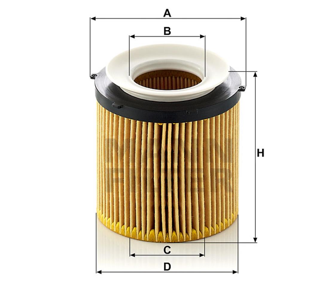 BMW YAĞ FİLTRESİ N20-N26 - BMW - OEM 11427618461