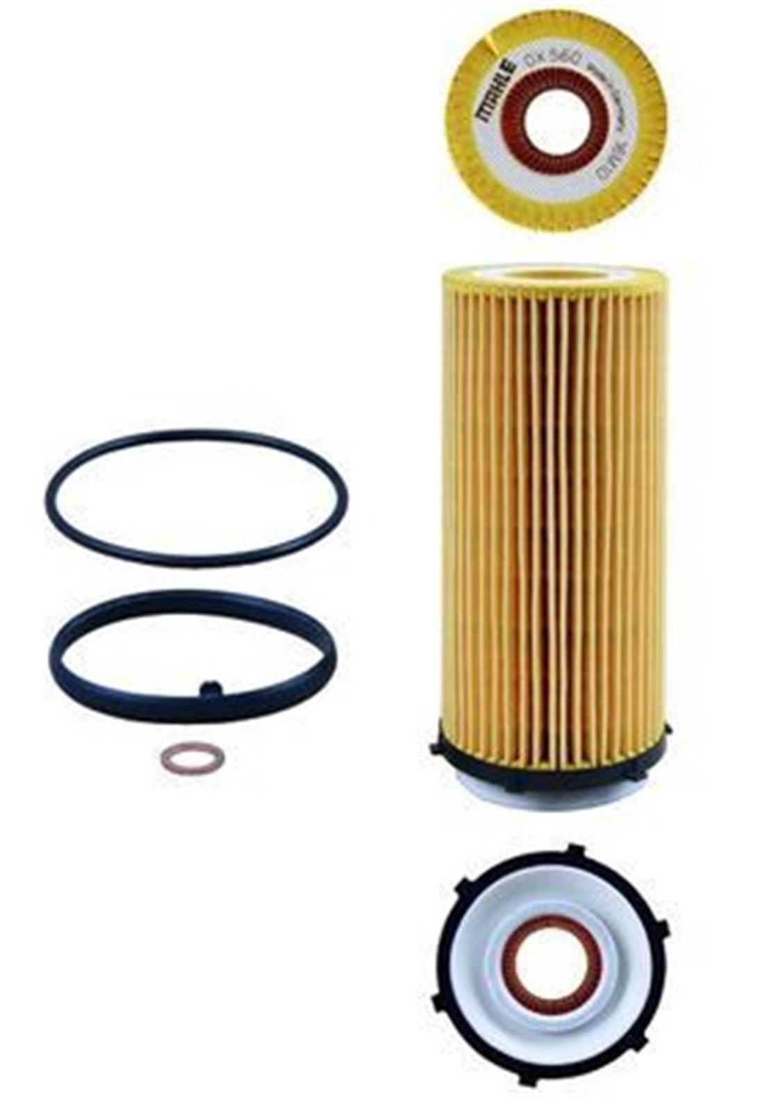 OX 560 DBMW YAĞ FİLTRESİ N57 - BMW - OEM 1142 7 808 443MAHLE FiLTRE
