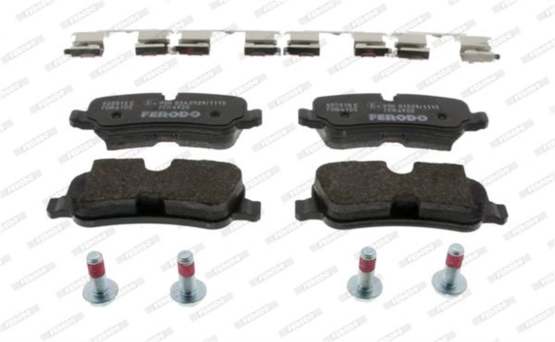 FDB4105LR BALATA SPORT 09=> RANGE 3-4 ARKA - LAND ROVER - OEM 2419201.FERODO