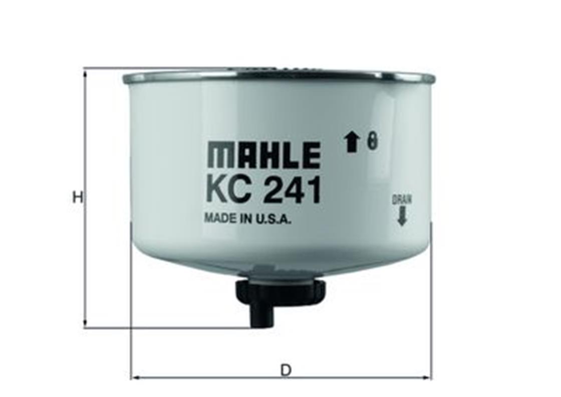 KC 241 DLR MAZOT FİLTRESİ SPORT-VOGUE 3.0-3.6 TDV6-SDV6 - LAND ROVER - OEM WJI500020..MAHLE FiLTRE