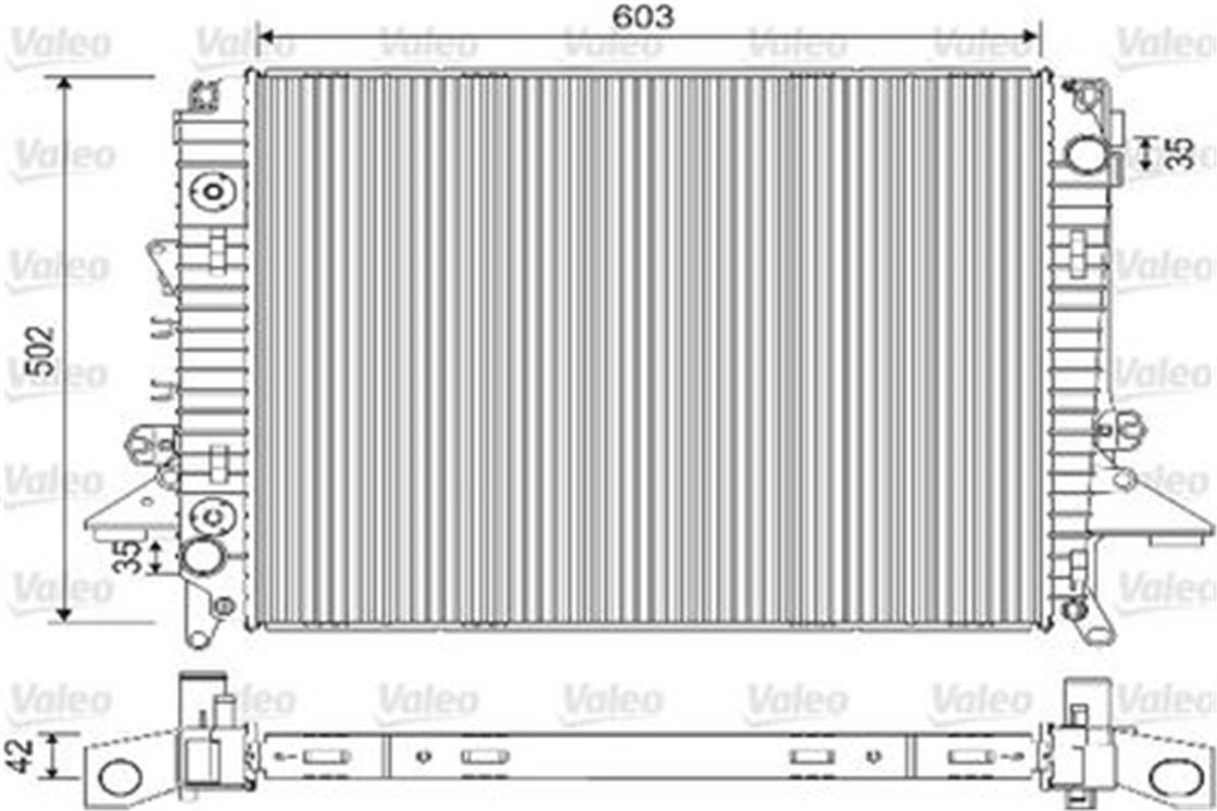 733286LR RADYATÖR SPORT 2.7 - LAND ROVER - OEM PCC500610VALEO