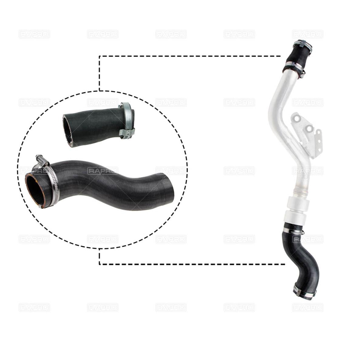 R14230/KLR TURBO HORTUM KİTİ (14230 + 14231) - LAND ROVER - OEM PNH500351..RAPRO