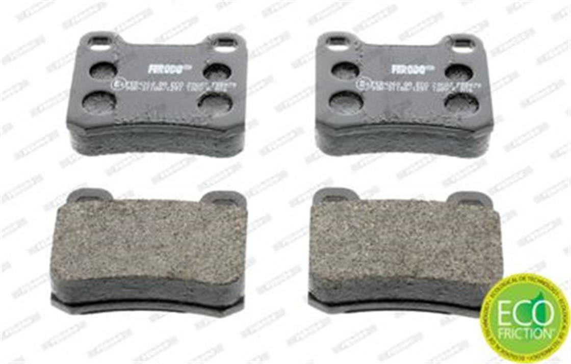 FDB979MB BALATA 124 ARKA - MERCEDES - OEM 2068701..FERODO