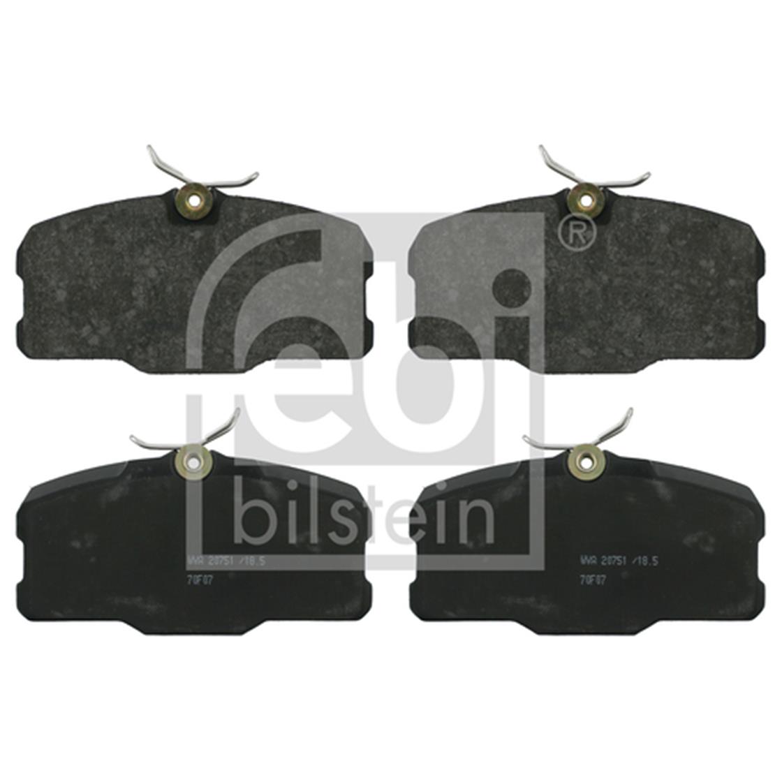 16248MB BALATA 126 ÖN SEC - MERCEDES - OEM 2075101.FEBİ