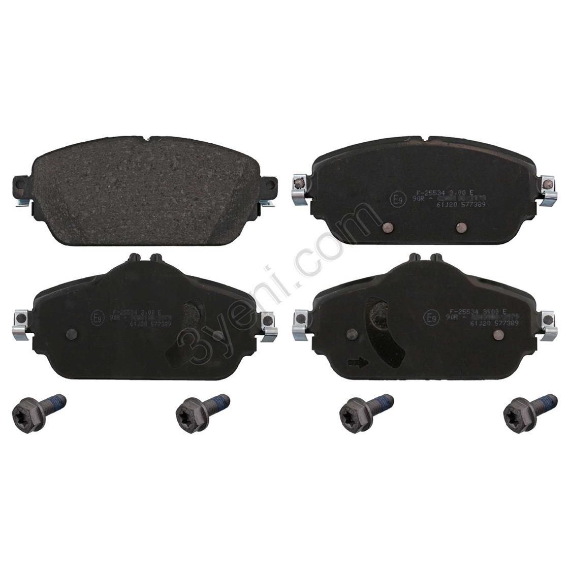 16988MB BALATA 205 ÖN  - MERCEDES - OEM 008 420 37 20..FEBİ