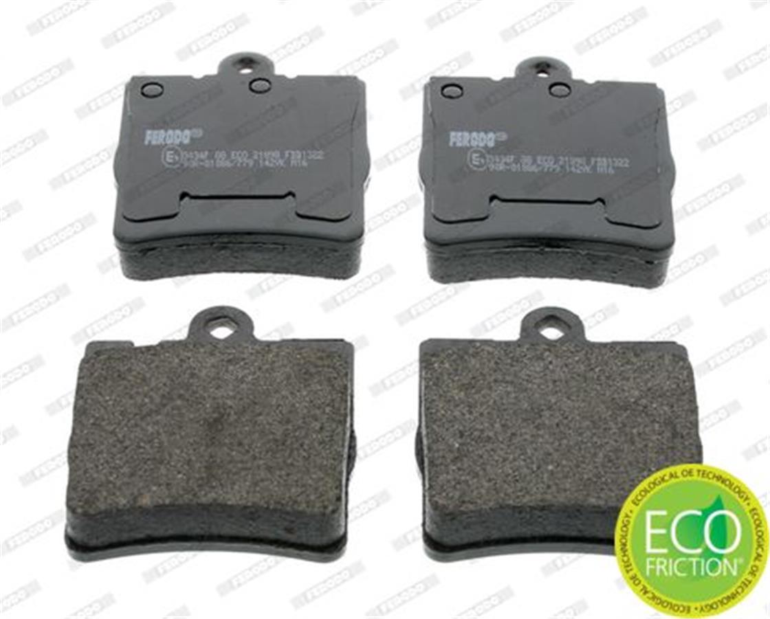 FDB1322MB BALATA 210 ARKA KOMP. TEK PİMLİ BÜYÜK - MERCEDES - OEM 2189801..FERODO
