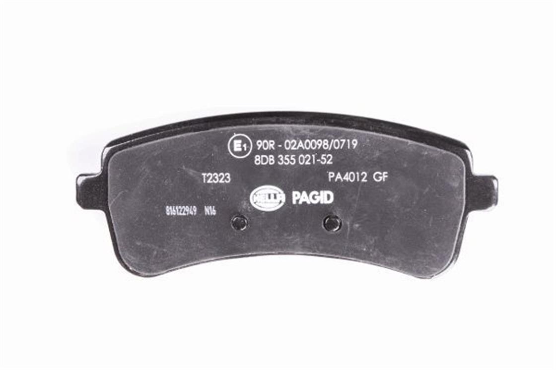 8DB 355 021-521MB BALATA 222-217 ARKA 2014> - MERCEDES - OEM 007 420 03 20 .HELLA PAGID