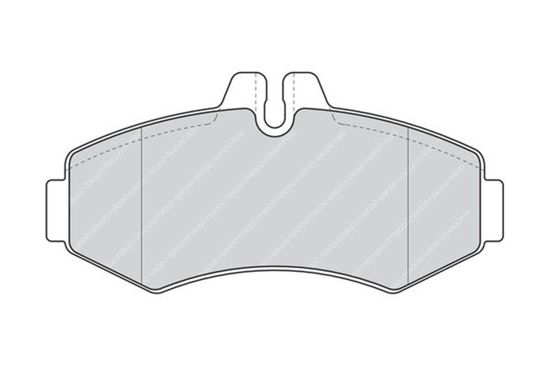 FVR1304MB BALATA 638 VİTO ÖN - MERCEDES - OEM 003 420 01 20.FERODO