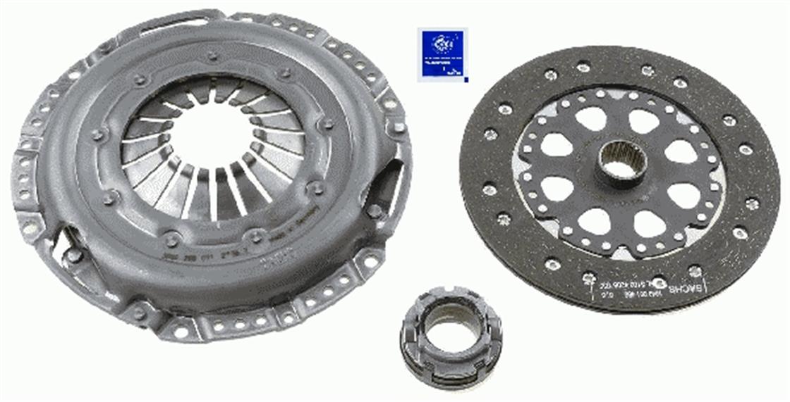 3000 824 101MB DEBRİYAJ SETİ 111 M  klimalı  202-210 - MERCEDES - OEMSACHS