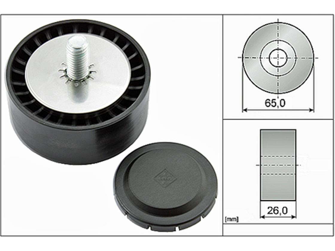 532 0802 10MB GERGİ BİLYASI 651 M. 205 - MERCEDES - OEM 000 202 18 19INA