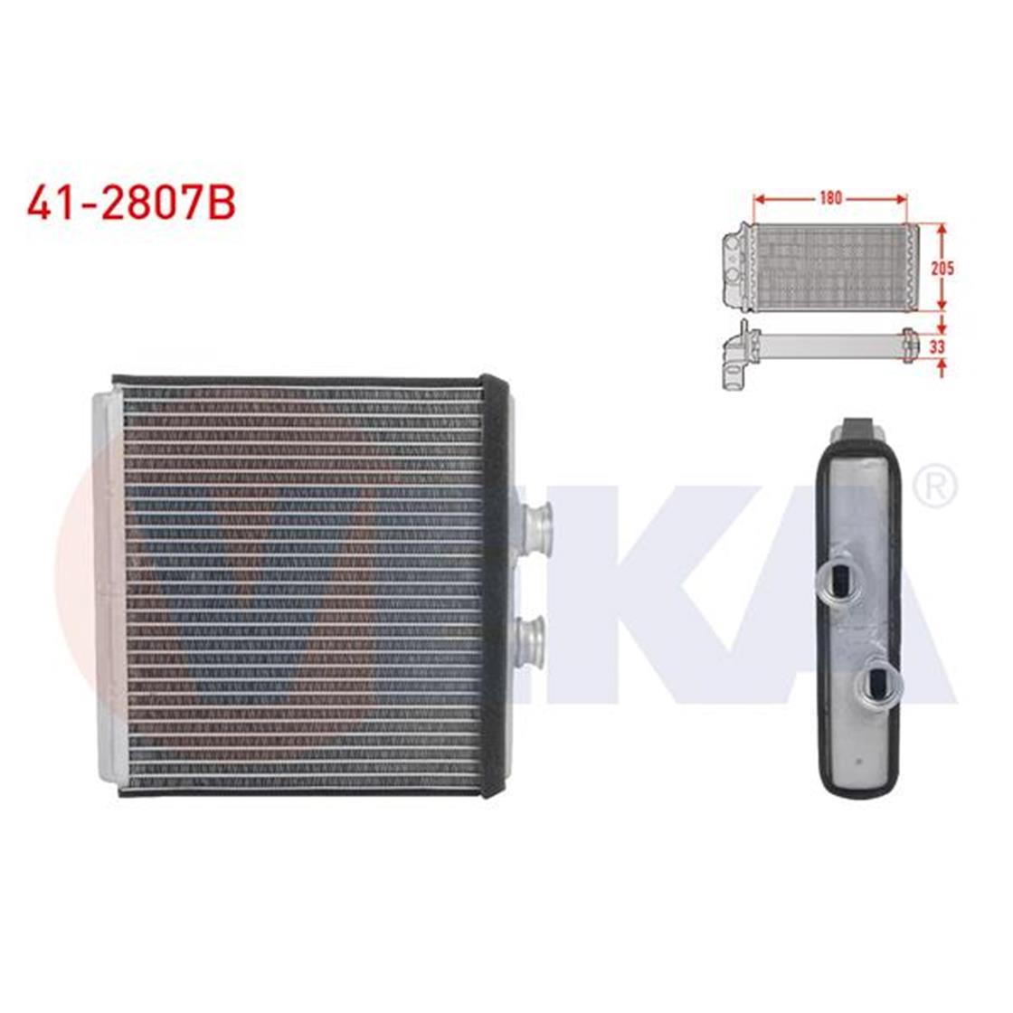 41-2807BMB KALORİFER RADYATÖRÜ 204 - MERCEDES - OEM 204 830 00 61.VEKA