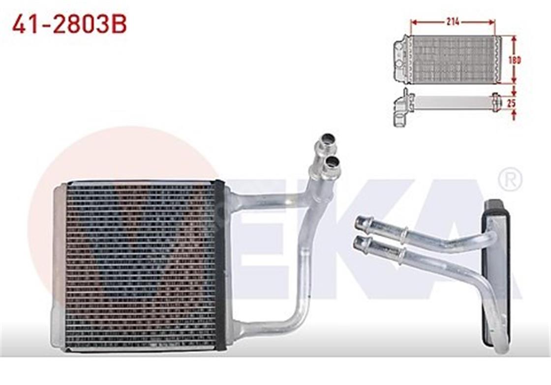 41-2803BMB KALORİFER RADYATÖRÜ 211 - MERCEDES - OEM 211 830 03 61.VEKA
