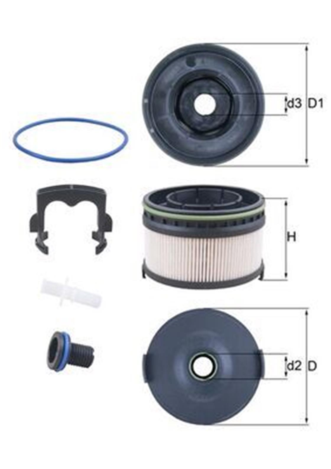 KX 568 KITMB MAZOT FILTRESI 654-656 M. W213-222 - MERCEDES - OEM 654 092 00 00..MAHLE FILTRE