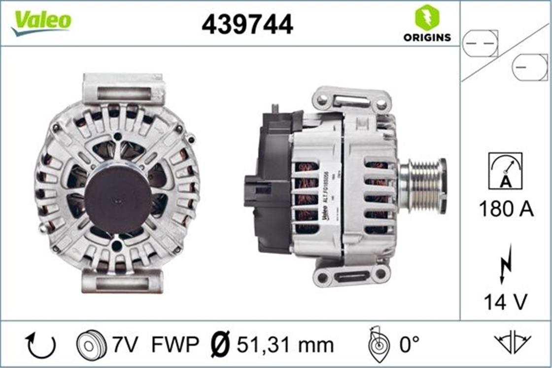 MB ŞARZ DİNAMOSU - MERCEDES - OEM 9062700