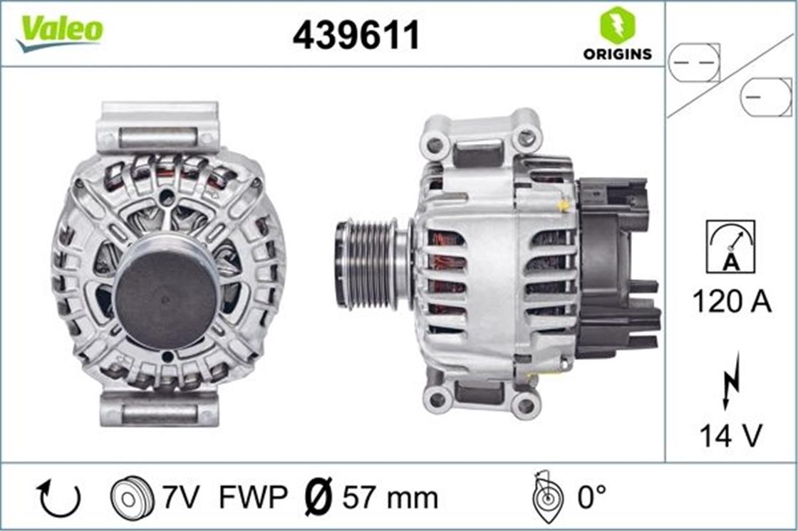 MB ŞARZ DİNAMOSU - MERCEDES - OEM 2711541402