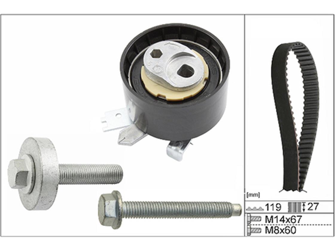 530 0607 10MB TRİGER SETİ 607 M. 176-246-CİTAN - MERCEDES - OEM 607 993 03 97..INA
