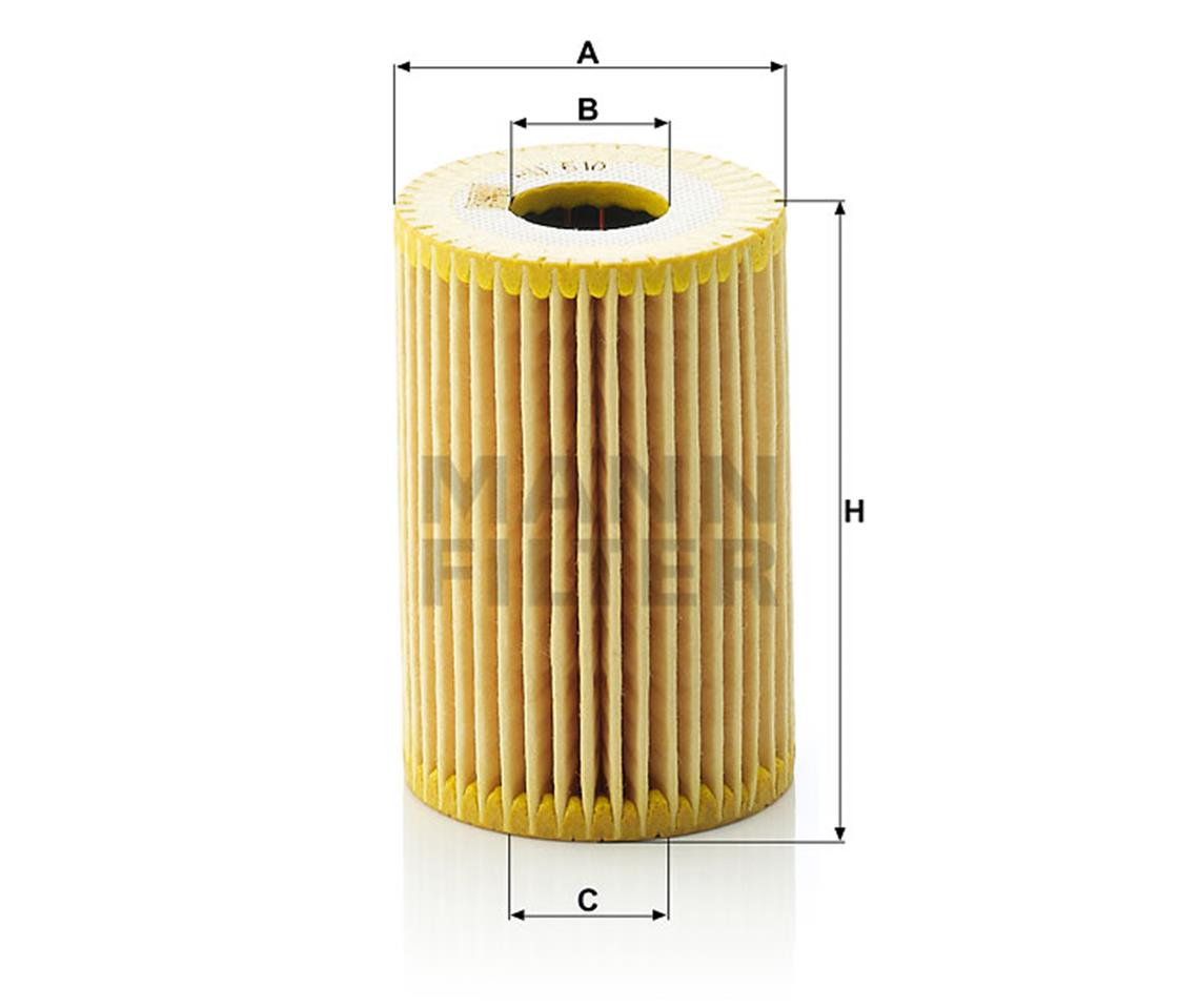 MB YAĞ FİLTRESİ 166 M. 168 - VANEO - MERCEDES - OEM 1661840525