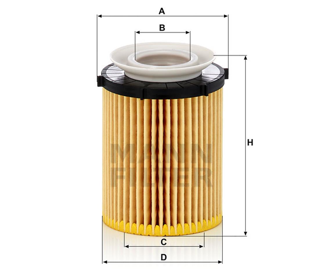 MB YAĞ FİLTRESİ 264-270-274 M. - MERCEDES - OEM 2701840125
