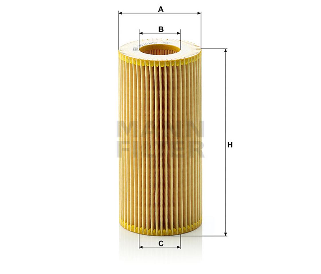 MB YAĞ FİLTRESİ 613 M.  - MERCEDES - OEM 6131840025