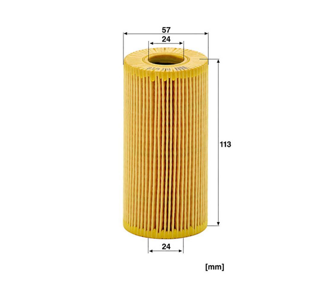 MB YAG FILTRESI 626 M. 205-C200 BLEUTEC - MERCEDES - OEM 6261840000