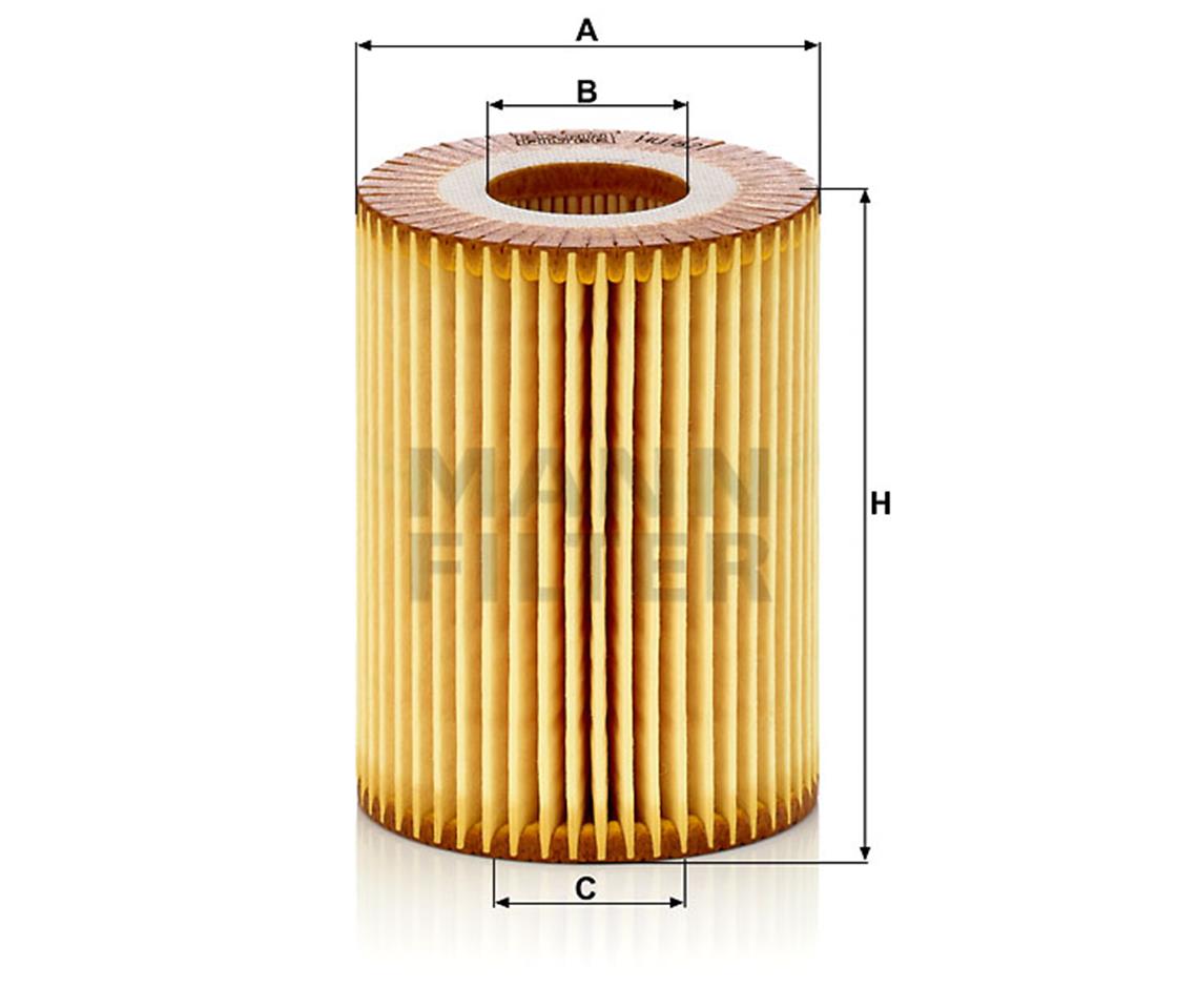 MB YAĞ FİLTRESİ 642-664 M. CHRYSLER  - MERCEDES - OEM 6421800009.