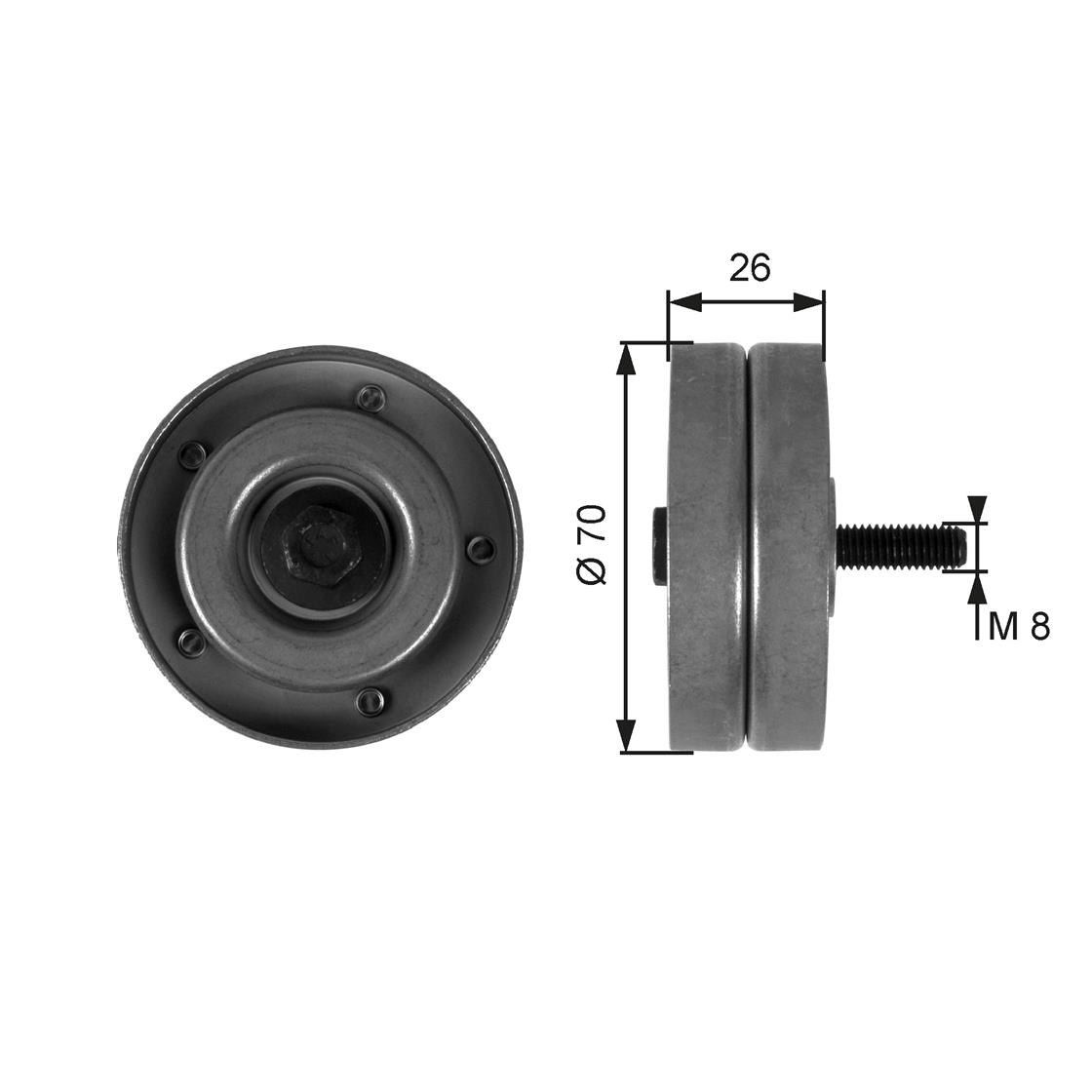 MİNİ GERGİ BİLYASI R50 COOPER S - BMW - OEM 11280946004.