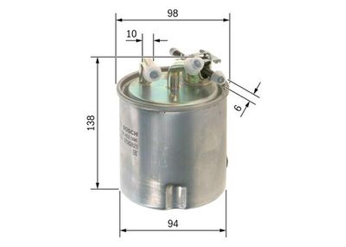 NİSSAN MAZOT FİLTRESİ NAVARA 2.5DCI - NİSSAN - OEM