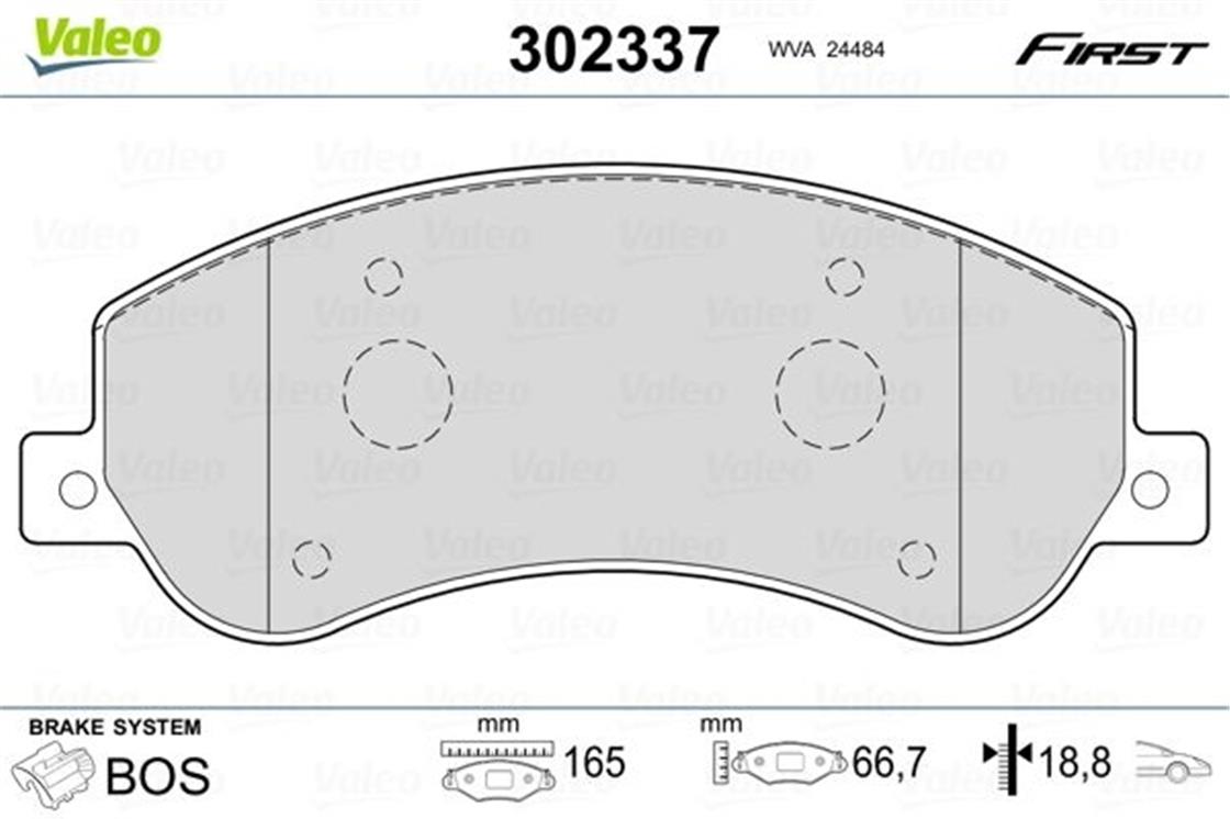 VW BALATA AMAROK ÖN - VW - OEM 2H0698151A.,