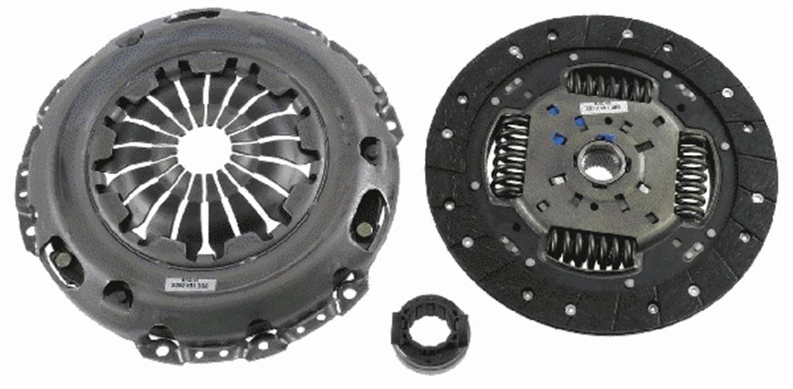 3000 951 355VW DEBRİYAJ SETİ 3 SİL.BNM MOTOR - VW - OEM 045 141 031 D.SACHS